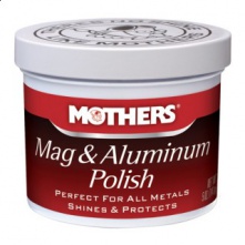 Mothers Mag & Aluminum Polish 141g - pasta do polerowania aluminium, felg - 1