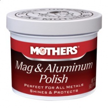 Mothers Mag & Aluminum Polish 141g - pasta do polerowania aluminium, felg