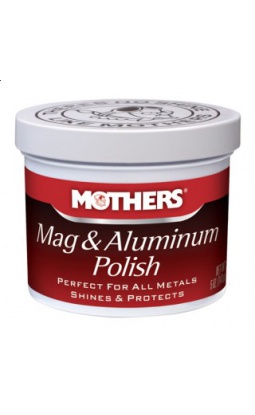 Mothers Mag & Aluminum Polish 141g - pasta do polerowania aluminium, felg - 1