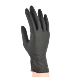 HJR Nitrylove Onyks XL - rękawice jednorazowe nitrylowe czarne