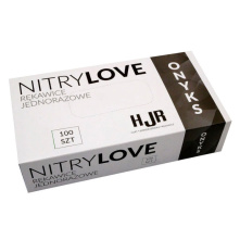 HJR Nitrylove Onyks XL - rękawice jednorazowe nitrylowe czarne - 2