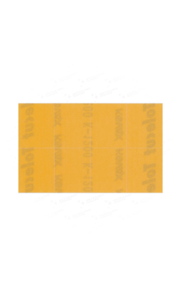 Kovax Tolecut K1200 Orange 29x35mm - papier ścierny do szlifowania na sucho  - 1