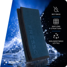 Fresso Winston Waffle Towel 40x40cm - mikrofibra waflowa do szyb - 1
