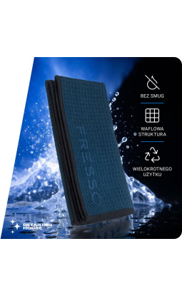 Fresso Winston Waffle Towel 40x40cm - mikrofibra waflowa do szyb - 1