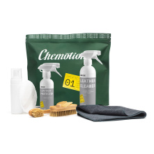 Chemotion Leather Set Pro 01 - zestaw do czyszczenia i impregnacji skór samochodowych