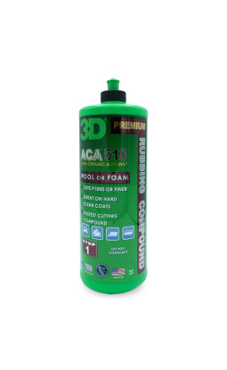 3D 510 Premium Rubbing Compound 946ml - pasta polerska tnąca - 1