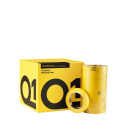 Q1 Premium Masking Tape Yellow 18mmx50m - taśma maskująca
