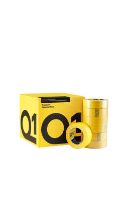 Q1 Premium Masking Tape Yellow 36mmx50m - taśma maskująca - 1