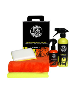 Blend Brothers Leather SET Hard - Zestaw do gruntownego czyszczenia i regeneracji skóry w aucie