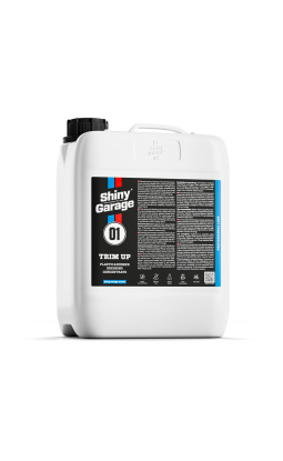 Shiny Garage Trim Up 5L - profesjonalny dressing do opon, plastików i gum - 1
