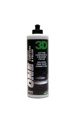 3D One Hybrid 473ml - pasta polerska do jednoetapowej korekty lakieru - 1