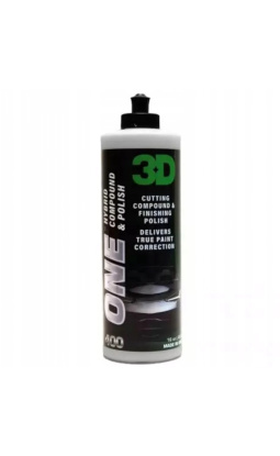 3D One Hybrid 946ml  - pasta polerska do jednoetapowej korekty lakieru - 1