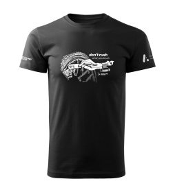 Detailing House T-Shirt Don't Rush L