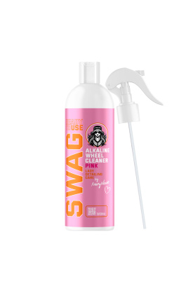 Swag LADY ALKALINE WHEEL CLEANER PINK 500ml - neutralny, żelowy środek do czyszczenia felg - 1