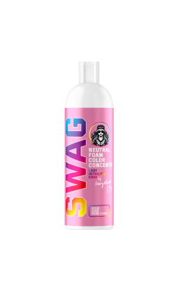 Swag LADY NEUTRAL FOAM COLOR 1:20 500ml - aktywna kolorowa piana do mycia o neutralnym pH - 1