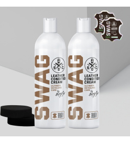 Swag LEATHER CONDITIONER CREAM SET - produkt do impregnacji tapicerki skórzanej