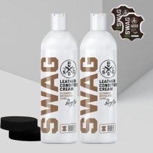 Swag LEATHER CONDITIONER CREAM SET - produkt do impregnacji tapicerki skórzanej - 1