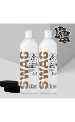 Swag LEATHER CONDITIONER CREAM SET - produkt do impregnacji tapicerki skórzanej - 1