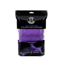 Blend Brothers PLUSHIE 5-Pack Microfiber Purple 40x40cm - zestaw 5 sztuk delikatnych mikrofibr do lakieru - 1
