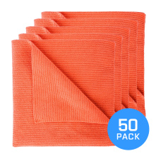 FX Protect Mikrofibra Royal Coral 40x40 50 pack - gęsto tkane, delikatne mikrofibry - 1