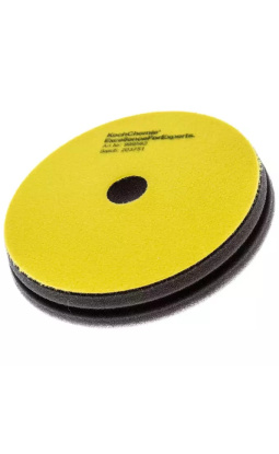 Koch Chemie Gąbka Fine Cut Żółta 150mm - gąbka polerska średnio twarda - 1