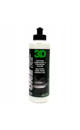 3D One Hybrid 237ml - pasta polerska do jednoetapowej korekty lakieru - 1
