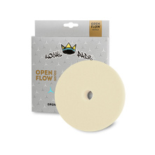 Royal Pads OF Heavy Cut 130mm White - otwarto-komórkowy pad polerski mocno tnący