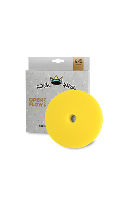 Royal Pads OF Medium 153mm Yellow - otwarto-komórkowy pad polerski średnio tnący - 1