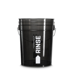 FX Protect Wash Bucket RINSE Black 20L - wiadro detailingowe do mycia