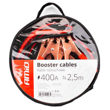 AMiO 01023 - kable rozruchowe 400A 2,5m - 2
