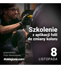 Szkolenie Zmiana Koloru 8.11.2025