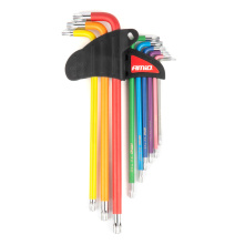 AMiO 04301 - zestaw długich kluczy Torx 9 szt. - 3