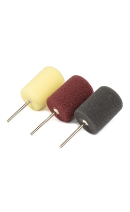 AMiO 03716 - zestaw mini gąbek do polerowania walec 3 szt. - 1