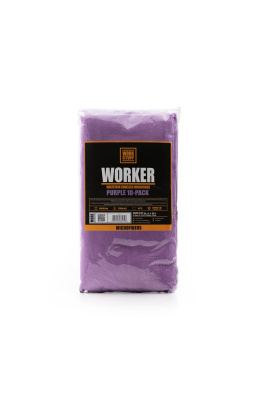 Work Stuff Worker 10-pack Purple - uniwersalna ściereczka z mikrofibry - 1