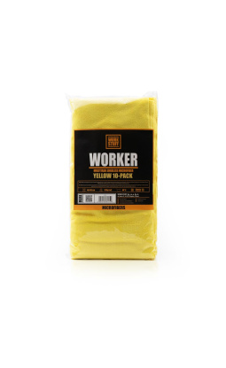 Work Stuff Worker 10-pack Yellow - uniwersalna ściereczka z mikrofibry - 1
