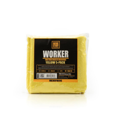 Work Stuff Worker 5-pack Yellow - uniwersalna ściereczka z mikrofibry