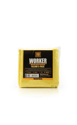 Work Stuff Worker 5-pack Yellow - uniwersalna ściereczka z mikrofibry - 1