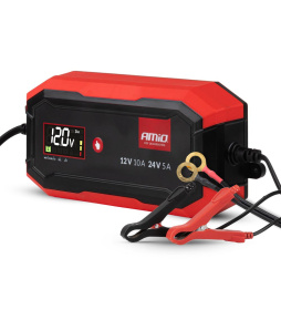 AMiO 04528 - prostownik cyfrowy LiFePo4 10A 12/24V