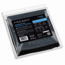 Fresso Winston Waffle Towel 3 Pack 40x40cm - mikrofibra waflowa do szyb - 1