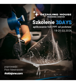 Szkolenie z aplikacji folii PPF 18-20.03.2026