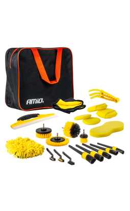 AMiO 04329 - zestaw detailingowy do czyszczenia z torbą - 1