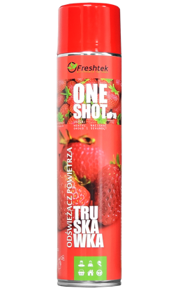 Freshtek One Shot Truskawka - odświeżacz powietrza - 1