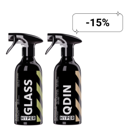 Zestaw Hyper QDIN 500 ml + Glass 500 ml -15%