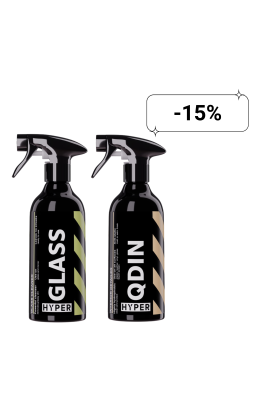 Zestaw Hyper QDIN 500 ml + Glass 500 ml -15% - 1
