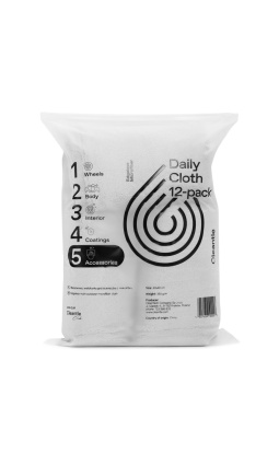 Cleantle Daily Cloth 12pak - uniwersalna mikrofibra zestaw 12 szt. - 1