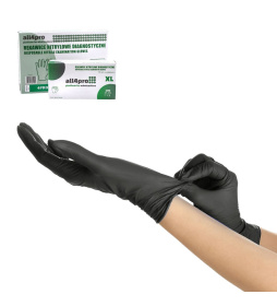 Detailing House Rękawiczki nitrylowe czarne XL