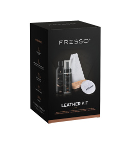 Fresso Leather Kit - zestaw do czyszczenia i konserwacji tapicerki skórzanej