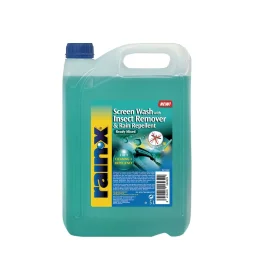 Rain-X Screen Wash with Insect Remover & Rain 5L - płyn do spryskiwaczy usuwający owady z efektem niewidzialnej wycieraczki
