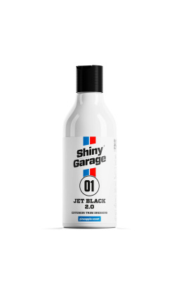 Shiny Garage Jet Black Trim Restorer 2.0 250ml - dressing do plastików zewnętrznych - 1
