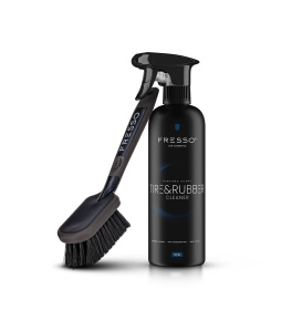 Fresso Tire Brush + Tire Cleaner 500ml - zestaw do czyszczenia opon